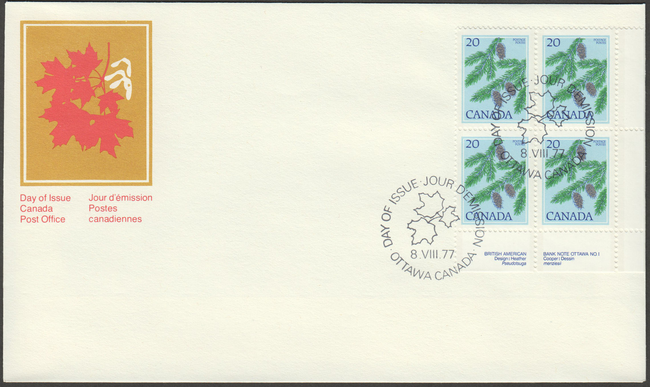 Canada Scott 718 PB LR FDC - Click Image to Close